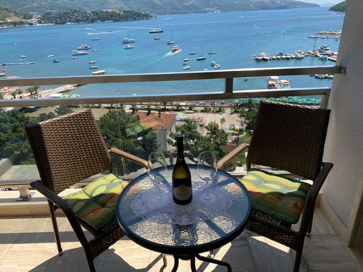 Panoramic Sea View 3-Bedroom Apartment 50 M From The Sea Budua Esterno foto